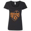 Softstyle Women's Deep Scoopneck T-Shirt Thumbnail