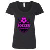 Softstyle Women's Deep Scoopneck T-Shirt Thumbnail
