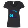 Softstyle Women's Deep Scoopneck T-Shirt Thumbnail