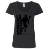 Softstyle Women's Deep Scoopneck T-Shirt Thumbnail