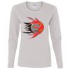 Heavy Cotton Women's "Budget" Long Sleeve T-Shirt Thumbnail