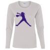 Heavy Cotton Women's "Budget" Long Sleeve T-Shirt Thumbnail