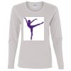 Heavy Cotton Women's "Budget" Long Sleeve T-Shirt Thumbnail