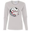 Heavy Cotton Women's "Budget" Long Sleeve T-Shirt Thumbnail