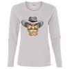 Heavy Cotton Women's "Budget" Long Sleeve T-Shirt Thumbnail