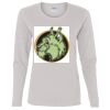 Heavy Cotton Women's "Budget" Long Sleeve T-Shirt Thumbnail