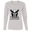 Heavy Cotton Women's "Budget" Long Sleeve T-Shirt Thumbnail