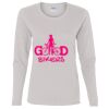 Heavy Cotton Women's "Budget" Long Sleeve T-Shirt Thumbnail