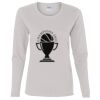Heavy Cotton Women's "Budget" Long Sleeve T-Shirt Thumbnail