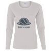 Heavy Cotton Women's "Budget" Long Sleeve T-Shirt Thumbnail