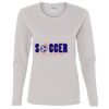 Heavy Cotton Women's "Budget" Long Sleeve T-Shirt Thumbnail