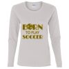 Heavy Cotton Women's "Budget" Long Sleeve T-Shirt Thumbnail