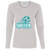 Heavy Cotton Women's "Budget" Long Sleeve T-Shirt Thumbnail