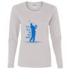 Heavy Cotton Women's "Budget" Long Sleeve T-Shirt Thumbnail