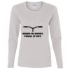 Heavy Cotton Women's "Budget" Long Sleeve T-Shirt Thumbnail