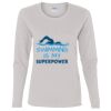 Heavy Cotton Women's "Budget" Long Sleeve T-Shirt Thumbnail